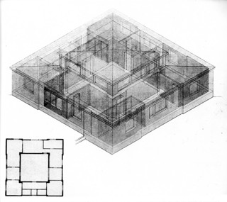 1──オッテによる「アムホルン住宅」の軸測図（1923）