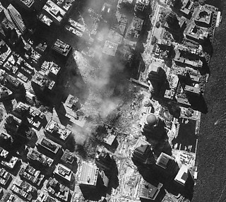 9──人工衛星から撮影された世界貿易センターの跡地、 マンハッタン、2001年9月15日 URL＝http://data2.artifice.com/gbc/images/cid_wtc0915_1280-clo.jpg